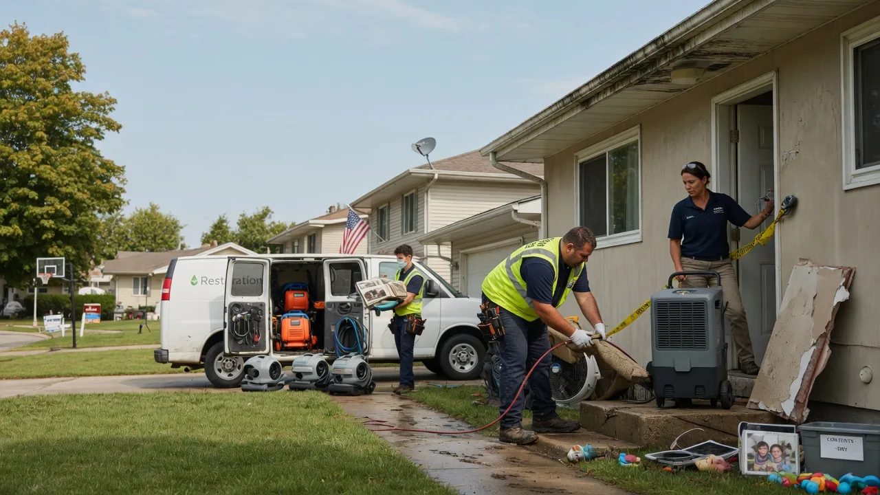 Water Damage Restoration in South Whitley, IN near me